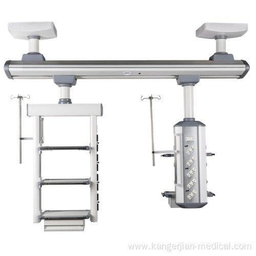 KDD-2 single arm icu bridge type mounted oxygen gas pendant ceiling surgical pendant system